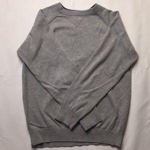 Gray cotton sweater